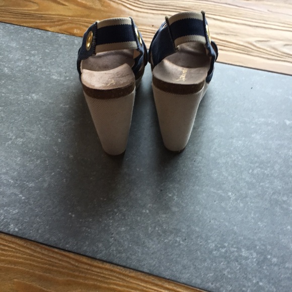 EUC Splendid jean wedge platforms - Picture 2 of 4